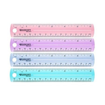 6 in. Plastic Ruler